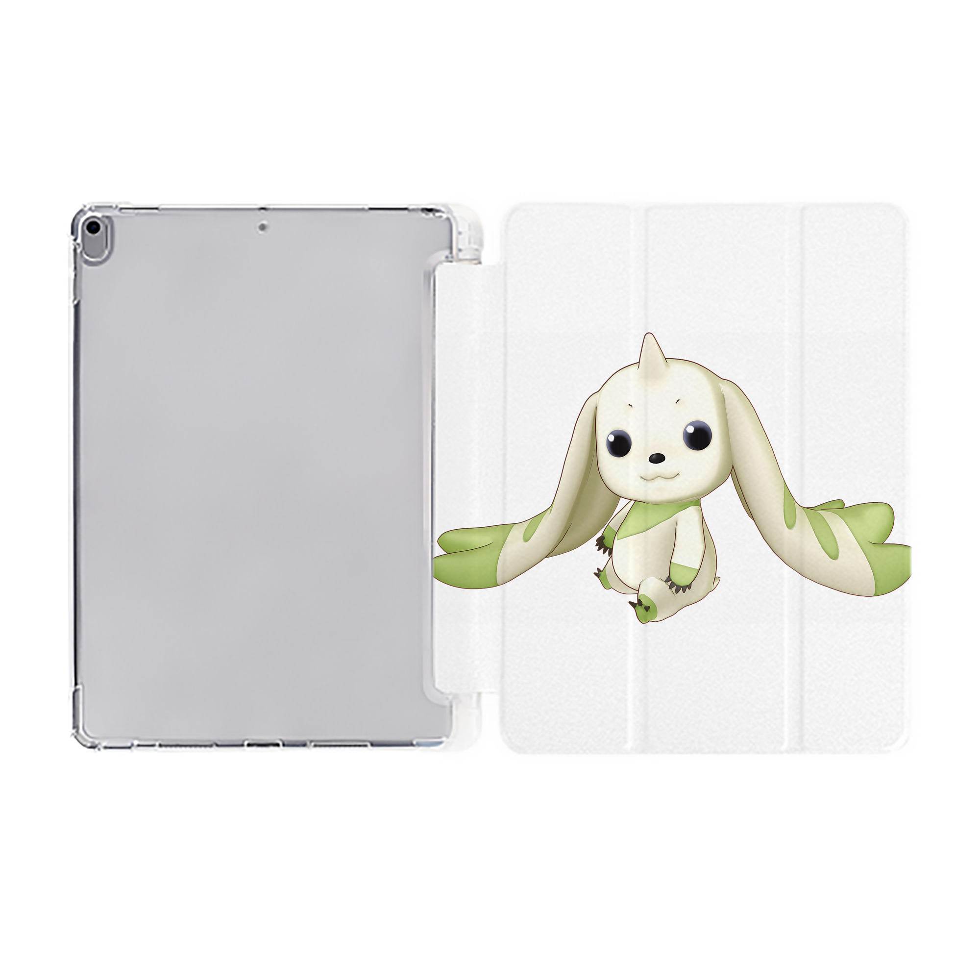 （画像用） Digimon デジタルモンスター/デジモン IPad ケース ペン収納付き 三つ折りスタンド PUレザー×シリコン 対応機種9.5/10.5/10.9インチ
